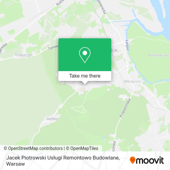 Jacek Piotrowski Usługi Remontowo Budowlane map