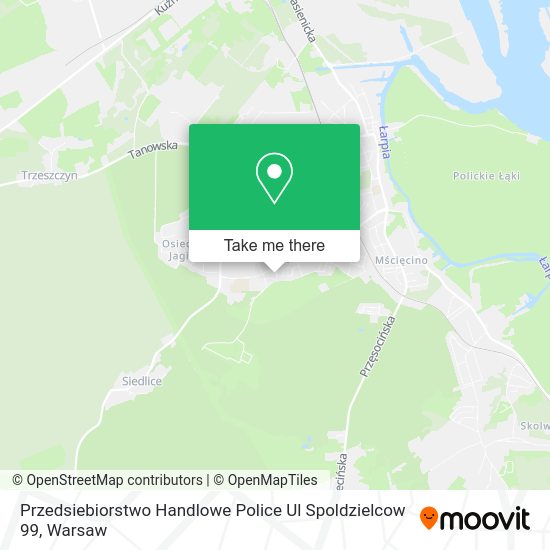 Przedsiebiorstwo Handlowe Police Ul Spoldzielcow 99 map