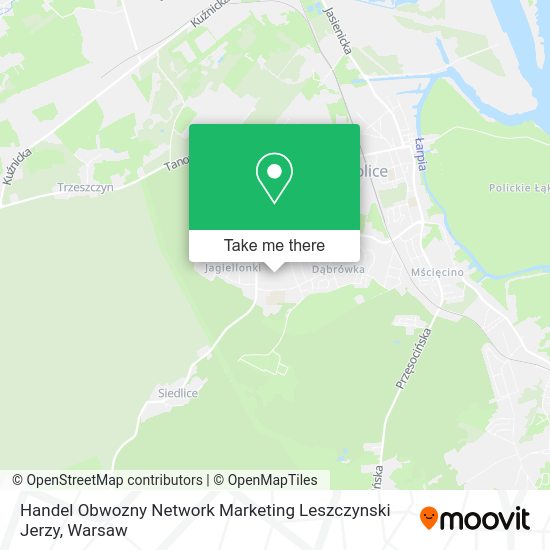 Handel Obwozny Network Marketing Leszczynski Jerzy map