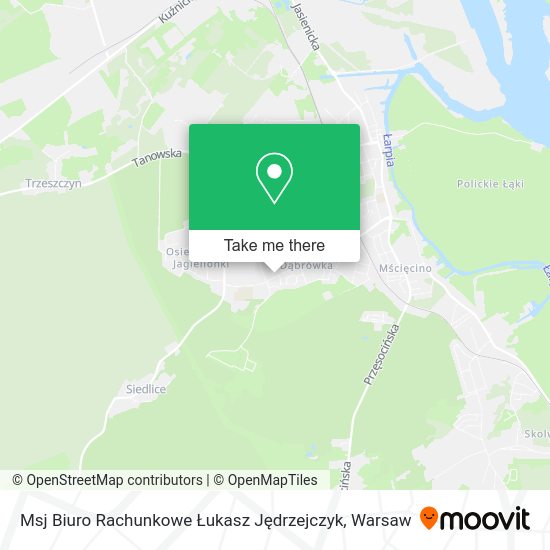 Msj Biuro Rachunkowe Łukasz Jędrzejczyk map