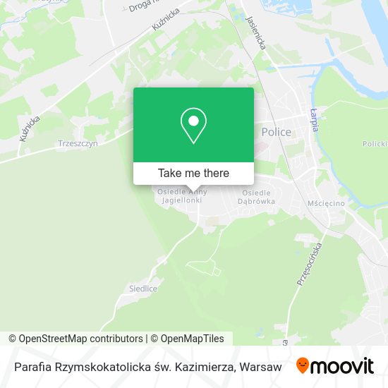 Parafia Rzymskokatolicka św. Kazimierza map