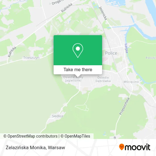 Żelazińska Monika map