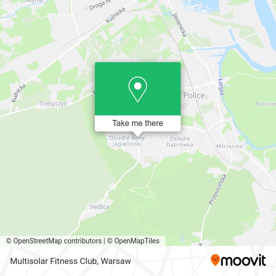 Multisolar Fitness Club map