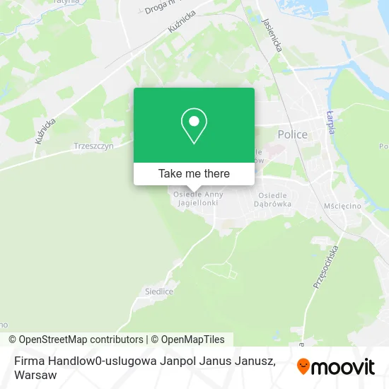 Карта Firma Handlow0-uslugowa Janpol Janus Janusz