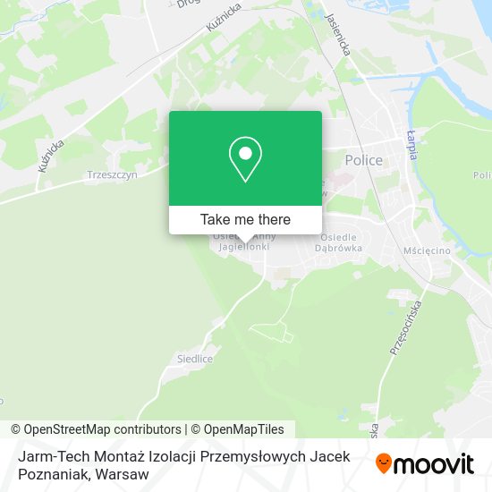 Jarm-Tech Montaż Izolacji Przemysłowych Jacek Poznaniak map