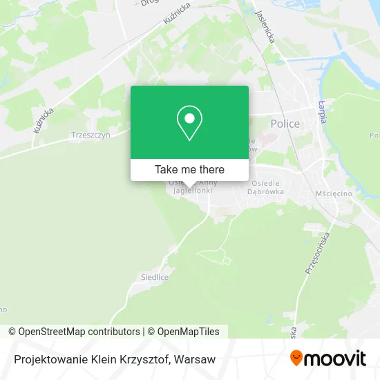 Карта Projektowanie Klein Krzysztof