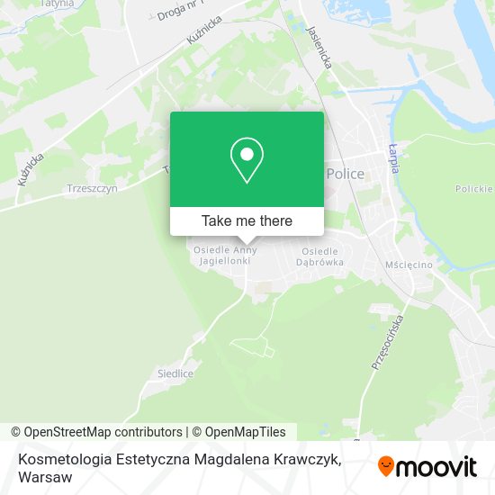 Kosmetologia Estetyczna Magdalena Krawczyk map