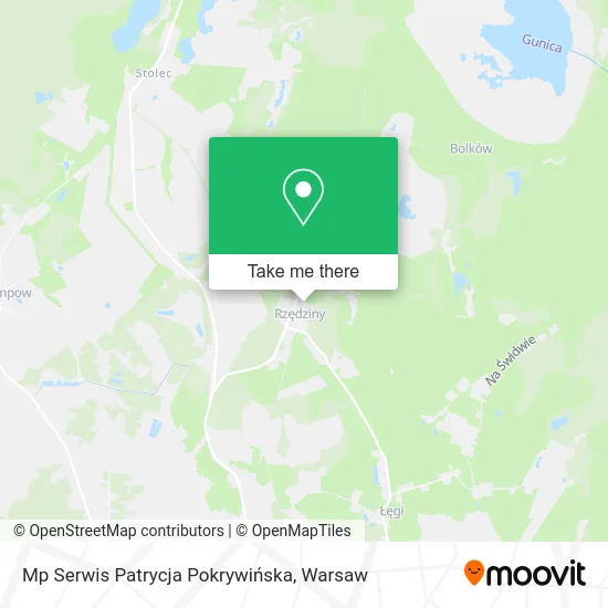 Карта Mp Serwis Patrycja Pokrywińska