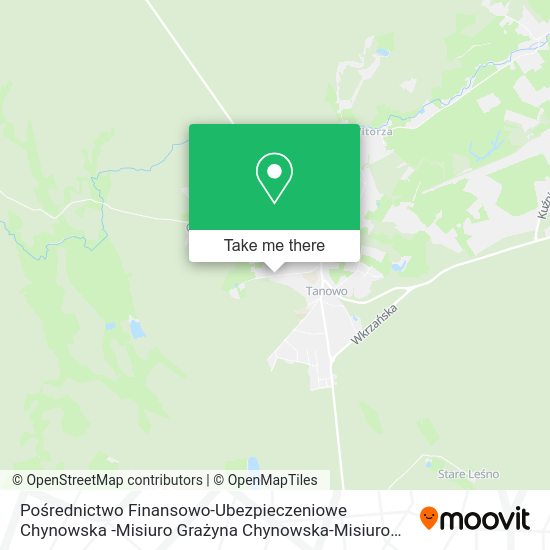 Pośrednictwo Finansowo-Ubezpieczeniowe Chynowska -Misiuro Grażyna Chynowska-Misiuro Grażyna map