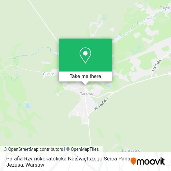 Parafia Rzymskokatolicka Najświętszego Serca Pana Jezusa map