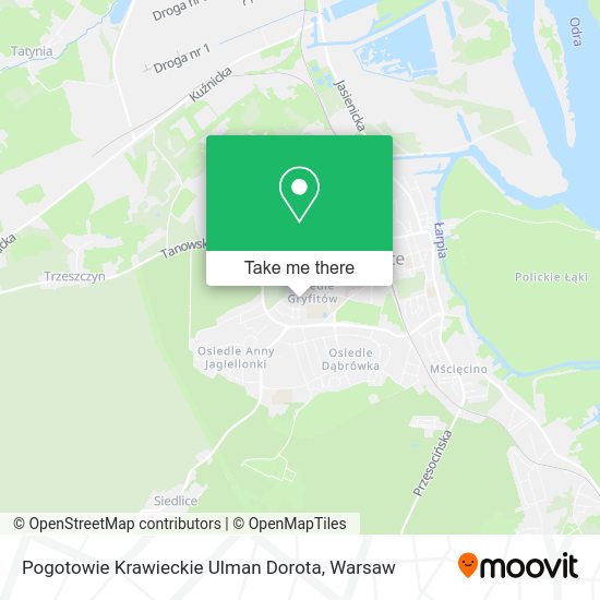 Карта Pogotowie Krawieckie Ulman Dorota