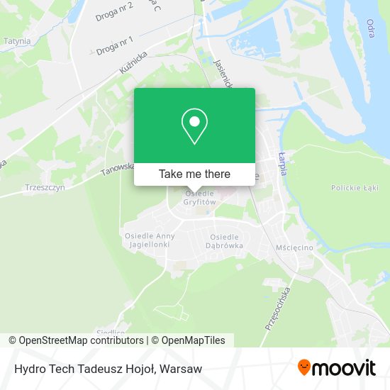 Hydro Tech Tadeusz Hojoł map