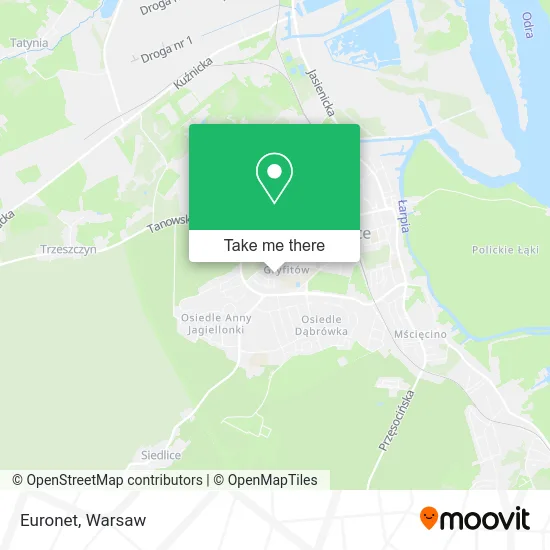 Euronet map
