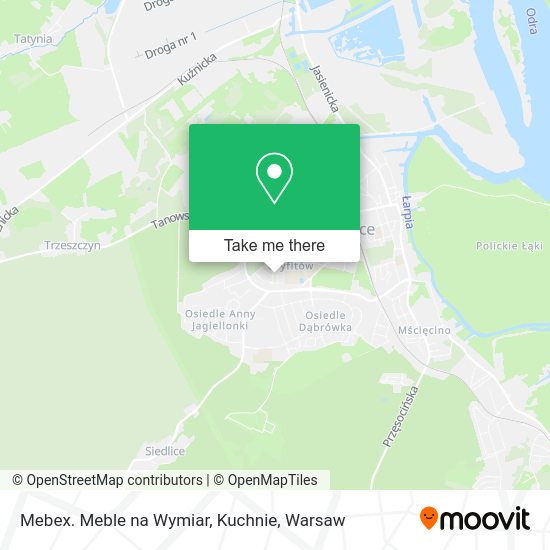 Mebex. Meble na Wymiar, Kuchnie map