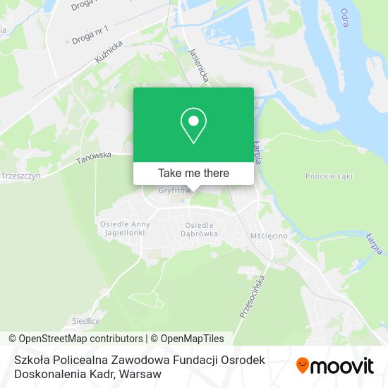 Szkoła Policealna Zawodowa Fundacji Osrodek Doskonalenia Kadr map