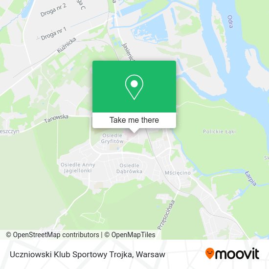 Uczniowski Klub Sportowy Trojka map