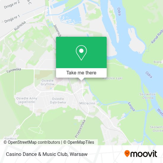 Casino Dance & Music Club map