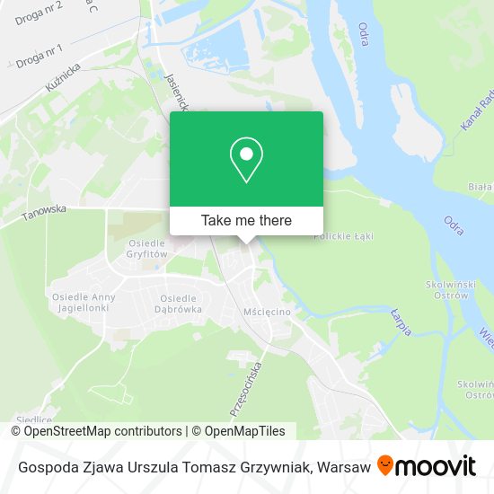 Gospoda Zjawa Urszula Tomasz Grzywniak map