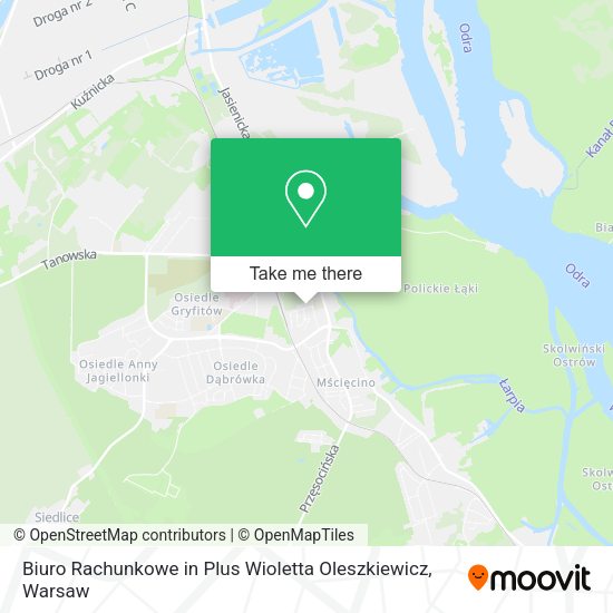 Biuro Rachunkowe in Plus Wioletta Oleszkiewicz map