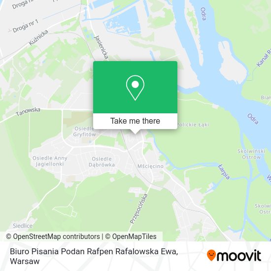 Biuro Pisania Podan Rafpen Rafalowska Ewa map