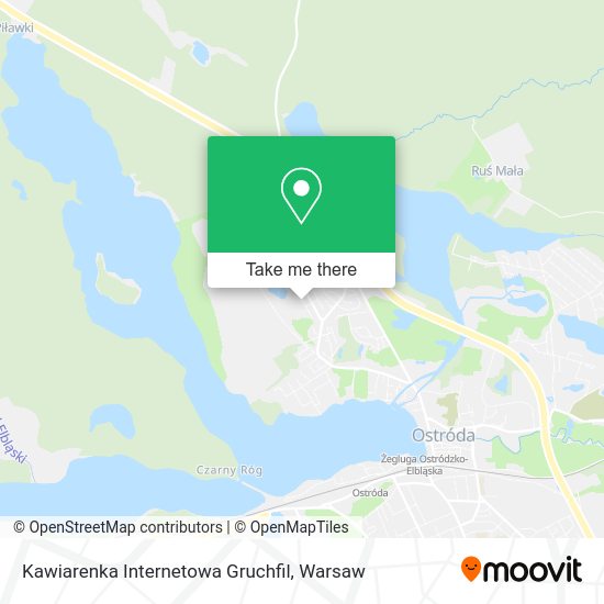 Kawiarenka Internetowa Gruchfil map