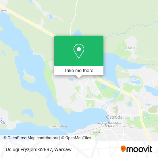 Карта Uslugi Fryzjerski2897