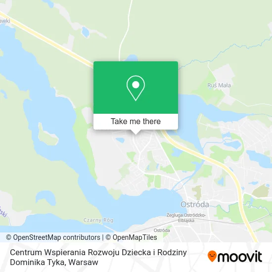 Карта Centrum Wspierania Rozwoju Dziecka i Rodziny Dominika Tyka