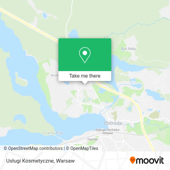 Карта Usługi Kosmetyczne