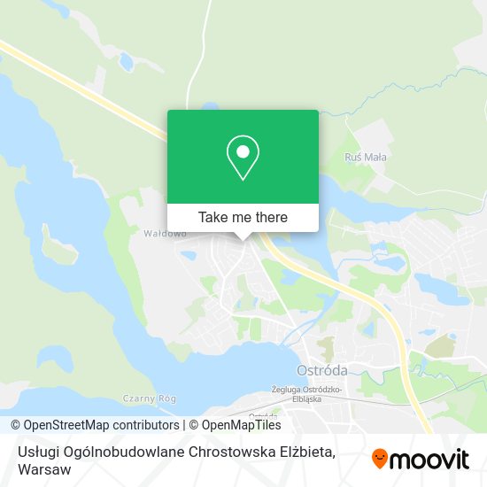 Usługi Ogólnobudowlane Chrostowska Elżbieta map