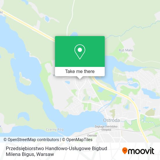 Przedsiębiorstwo Handlowo-Usługowe Bigbud Milena Bigus map