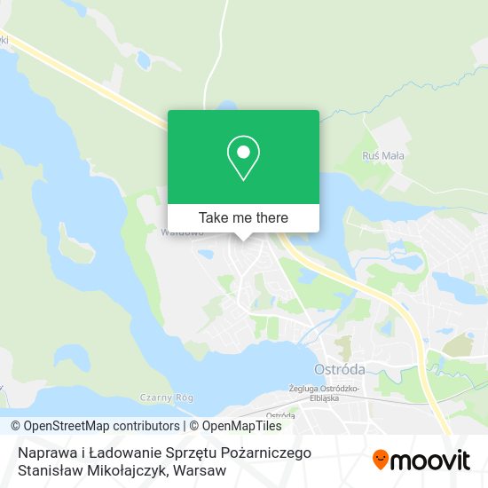 Naprawa i Ładowanie Sprzętu Pożarniczego Stanisław Mikołajczyk map