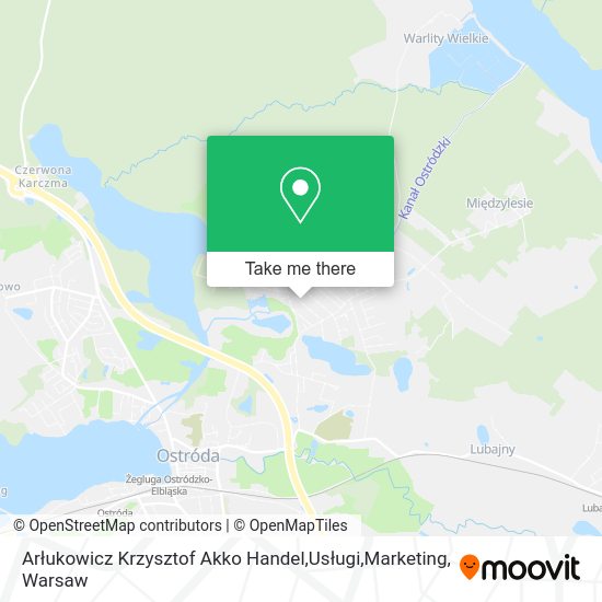 Arłukowicz Krzysztof Akko Handel,Usługi,Marketing map