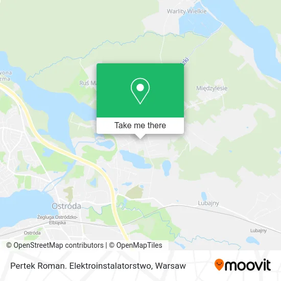 Карта Pertek Roman. Elektroinstalatorstwo