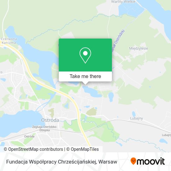 Fundacja Współpracy Chrześcijańskiej map