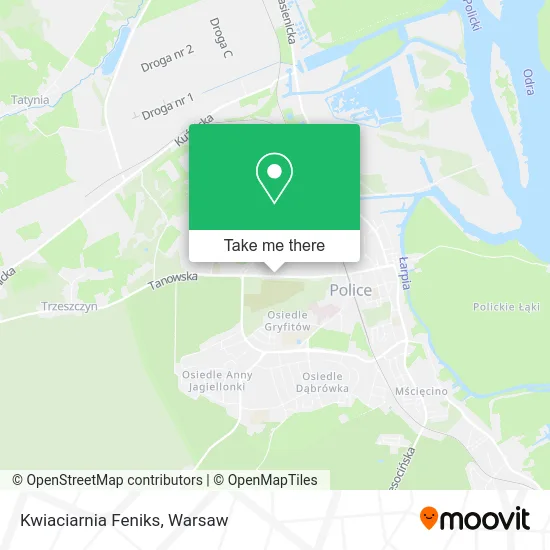 Карта Kwiaciarnia Feniks