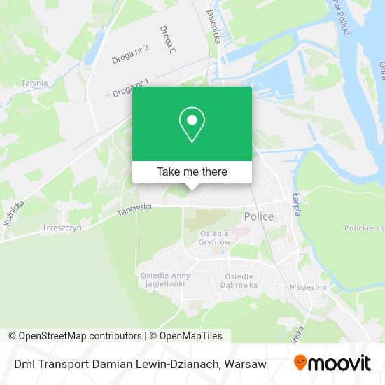 Dml Transport Damian Lewin-Dzianach map