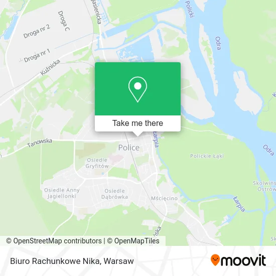 Карта Biuro Rachunkowe Nika