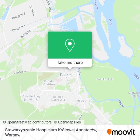 Stowarzyszenie Hospicjum Królowej Apostołów map