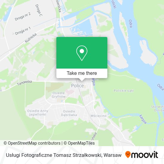 Usługi Fotograficzne Tomasz Strzałkowski map