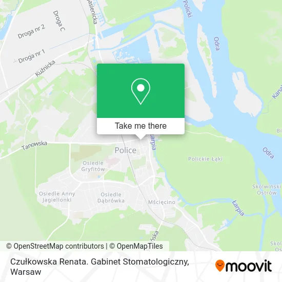 Czułkowska Renata. Gabinet Stomatologiczny map