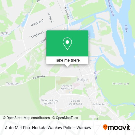 Auto-Met Fhu. Hurkała Wacław Police map