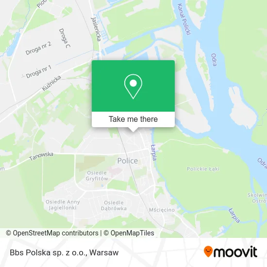 Карта Bbs Polska sp. z o.o.