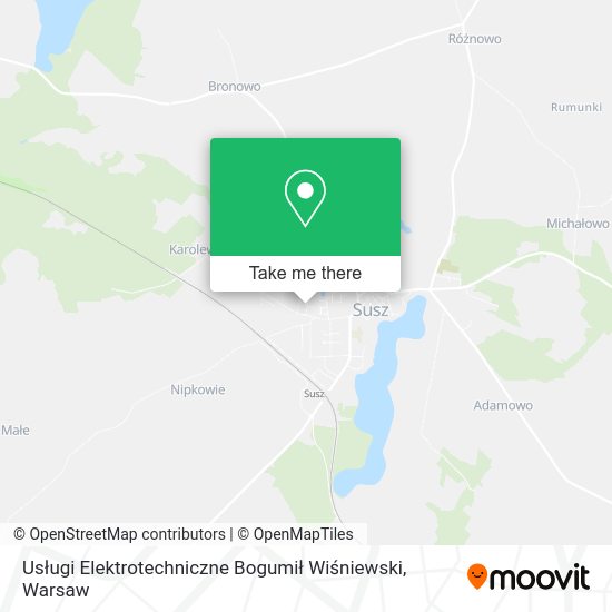 Usługi Elektrotechniczne Bogumił Wiśniewski map