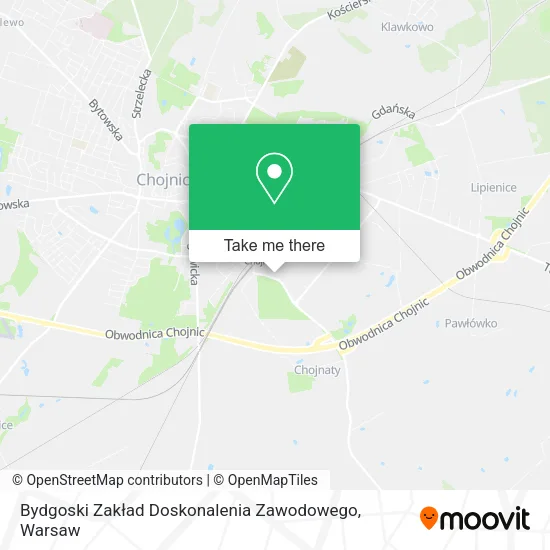 Карта Bydgoski Zakład Doskonalenia Zawodowego