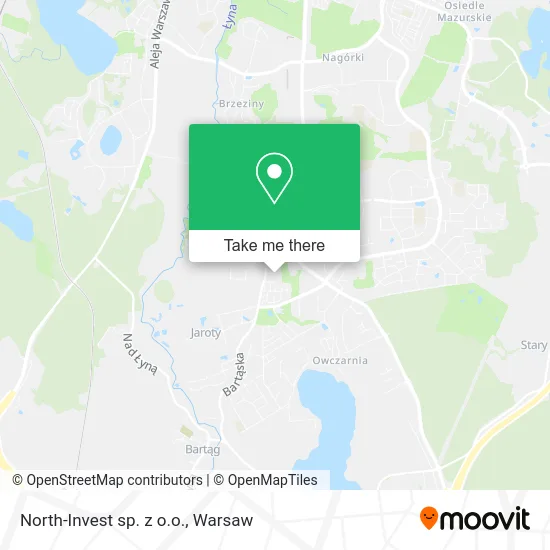 Карта North-Invest sp. z o.o.