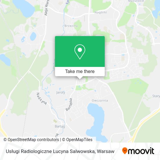 Usługi Radiologiczne Lucyna Salwowska map