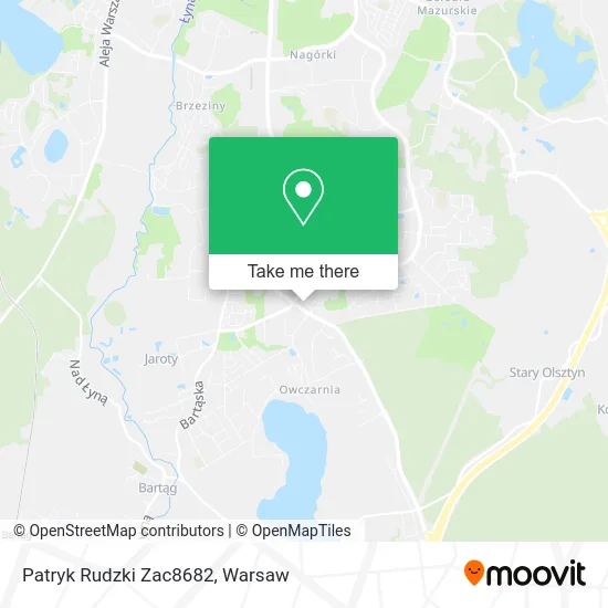 Карта Patryk Rudzki Zac8682