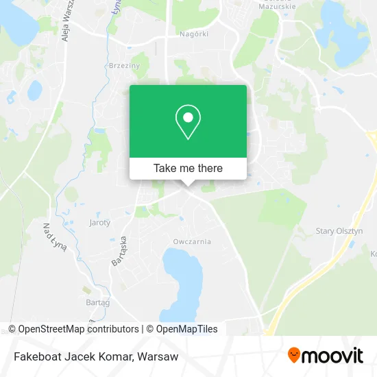 Карта Fakeboat Jacek Komar