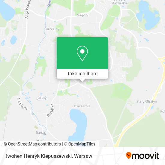 Iwohen Henryk Klepuszewski map