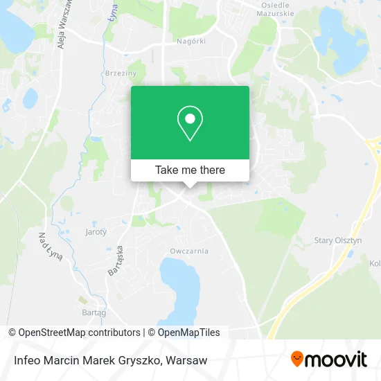 Карта Infeo Marcin Marek Gryszko